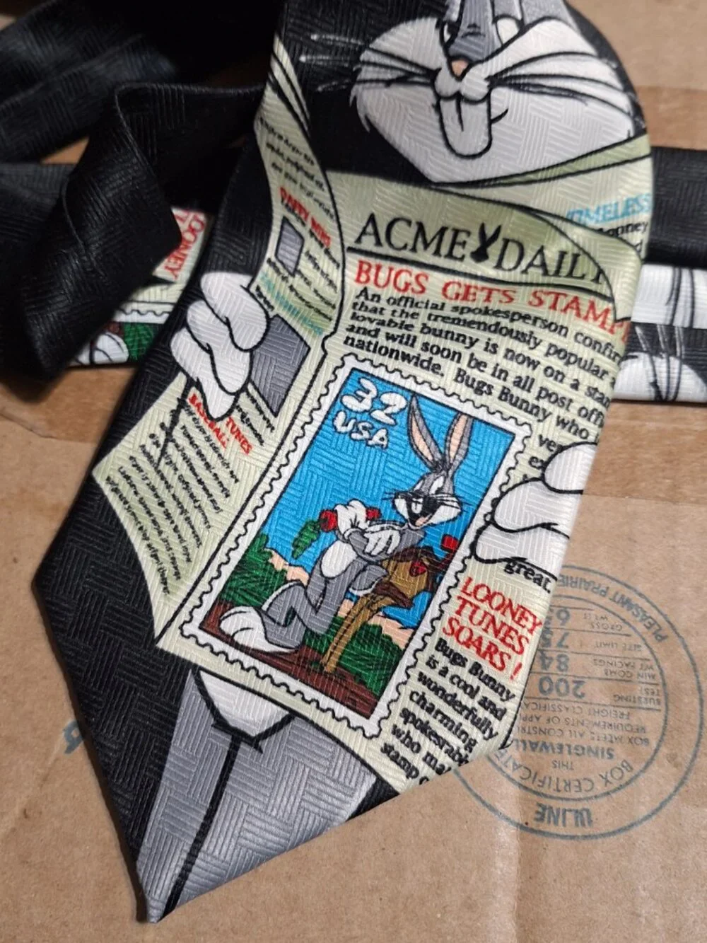 Bugs Bunny tie Stamp